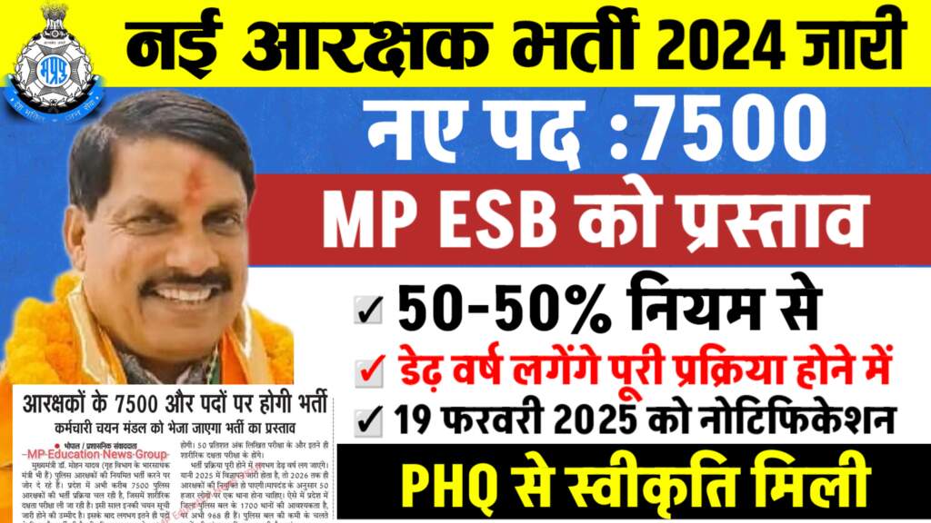 MP पुलिस GD कांस्टेबल भर्ती 2024