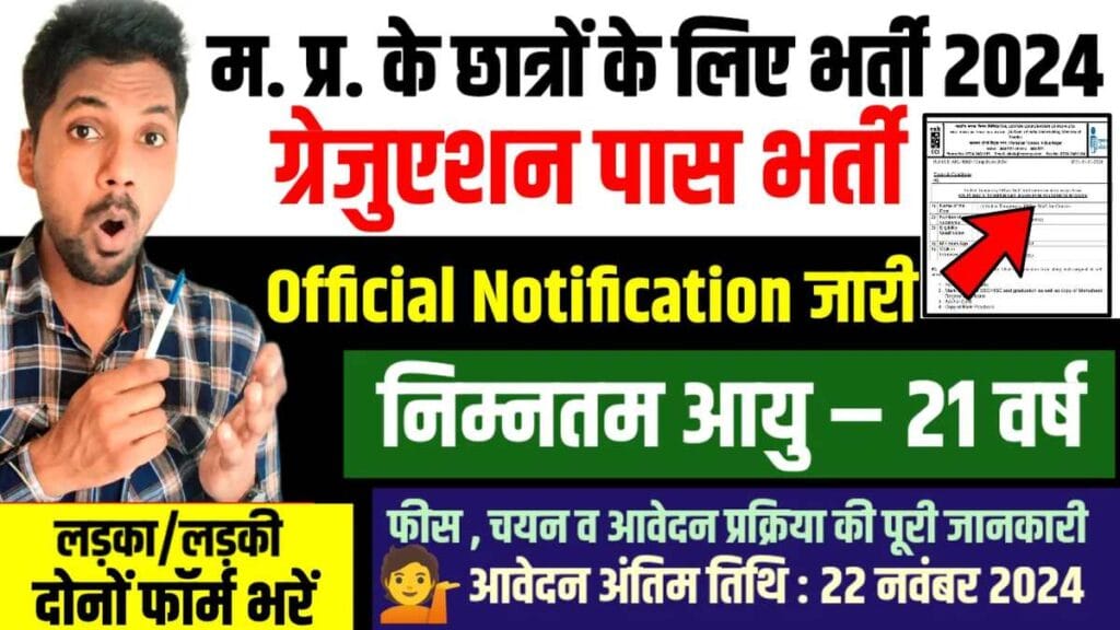 MP Govt Job 2024: कपास निगम लिमिटेड भर्ती, आवेदन, फीस, चयन इत्यादि की जानकारी